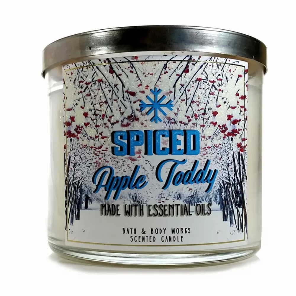 BATH & BODY WORKS SPICED APPLE TODDY CANDLE